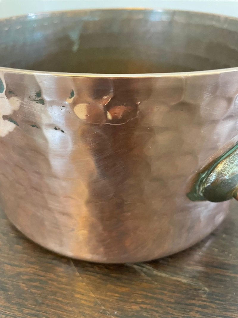 Antique George III Set of Four Copper Pans - Image 5